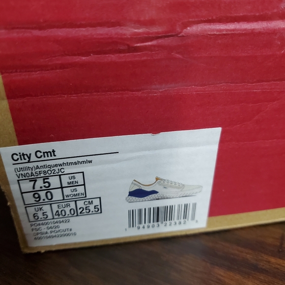 Vans City Cmt Utility Utility Women Size 9, Men Size 7.5 - Picture 10 of 10